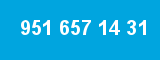951 657 14 31 951 657 14 31